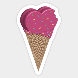 Ice Cream Cone Sticker